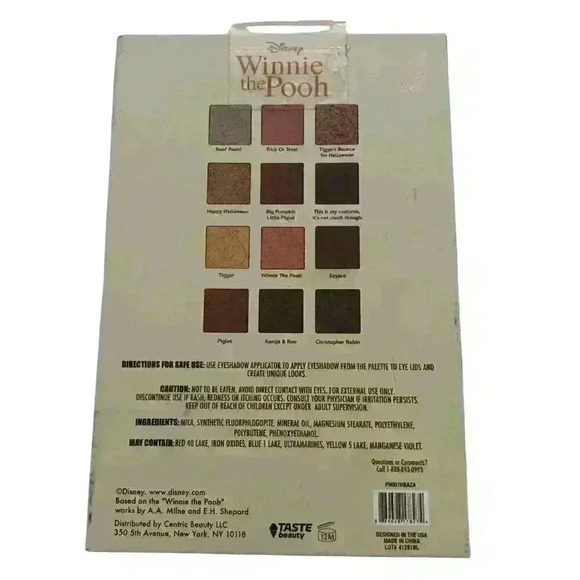 Winnie the Pooh Happy Halloween Eyeshadow Palette New - Picture 3 of 7